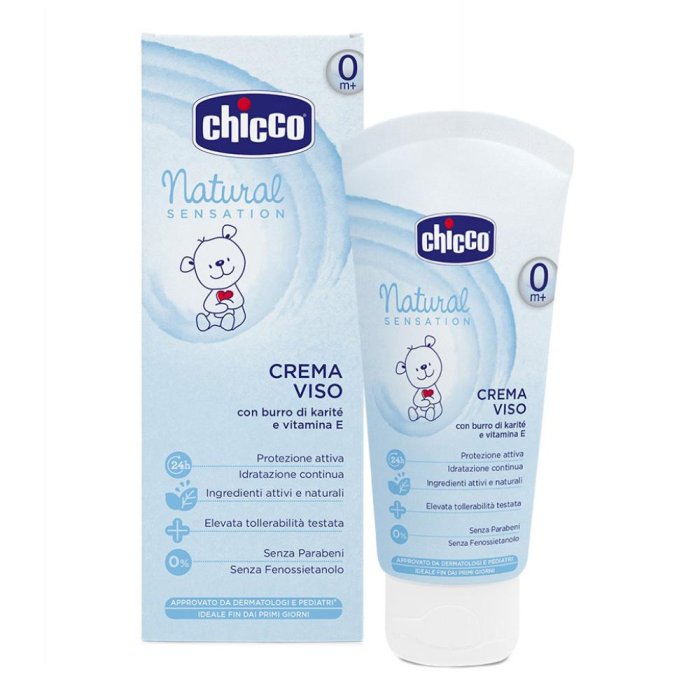 Chicco  Cura Bambini Natural Sensation Crema Viso Idratante 50 ml