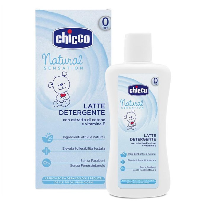 Chicco Latte Detergente Natural Sensation 500 Ml