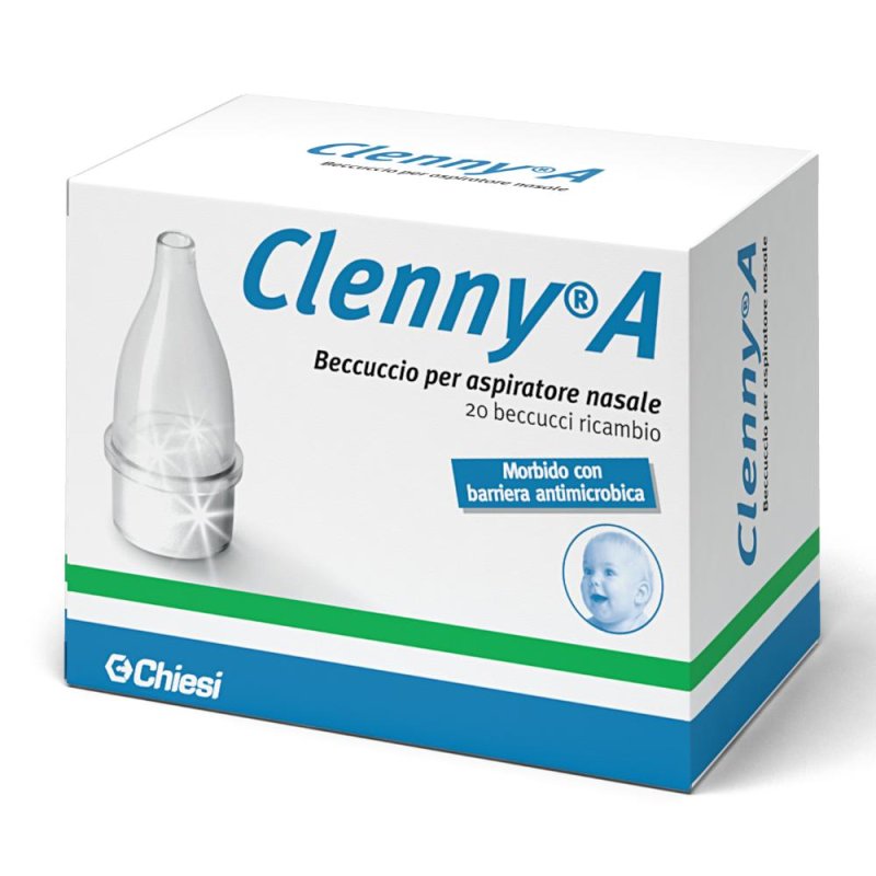 Chiesi  Pulizia del Naso Clenny A 20 Ricambi per Aspiratore Nasale Neonati