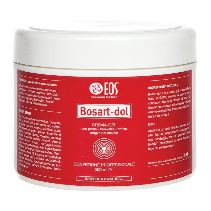 Eos Bosart Dol Crema Gel Sollievo Muscoli e Articolazioni 500 ml