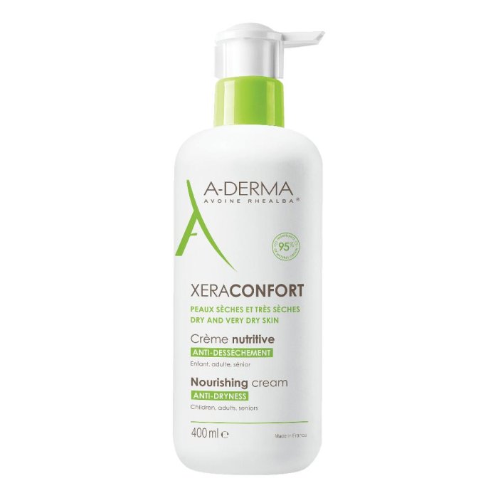 A-Derma  Xera-Mega Confort Crema Nutritiva Emolliente Anti-Secchezza 400 ml