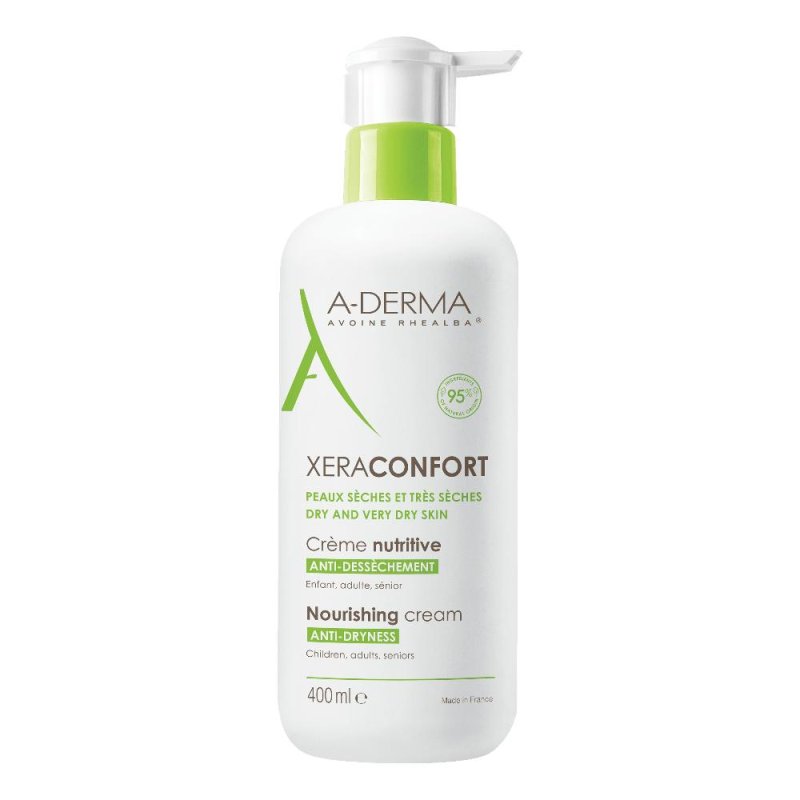 A-Derma  Xera-Mega Confort Crema Nutritiva Emolliente Anti-Secchezza 400 ml