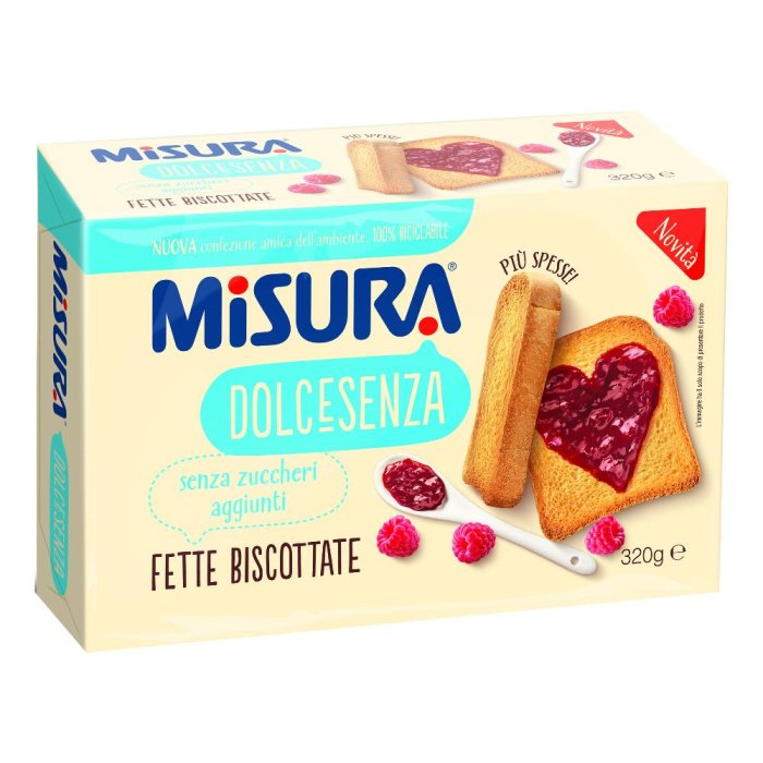 MISURA  Dolcesenza Fette Biscottate 320 g 
