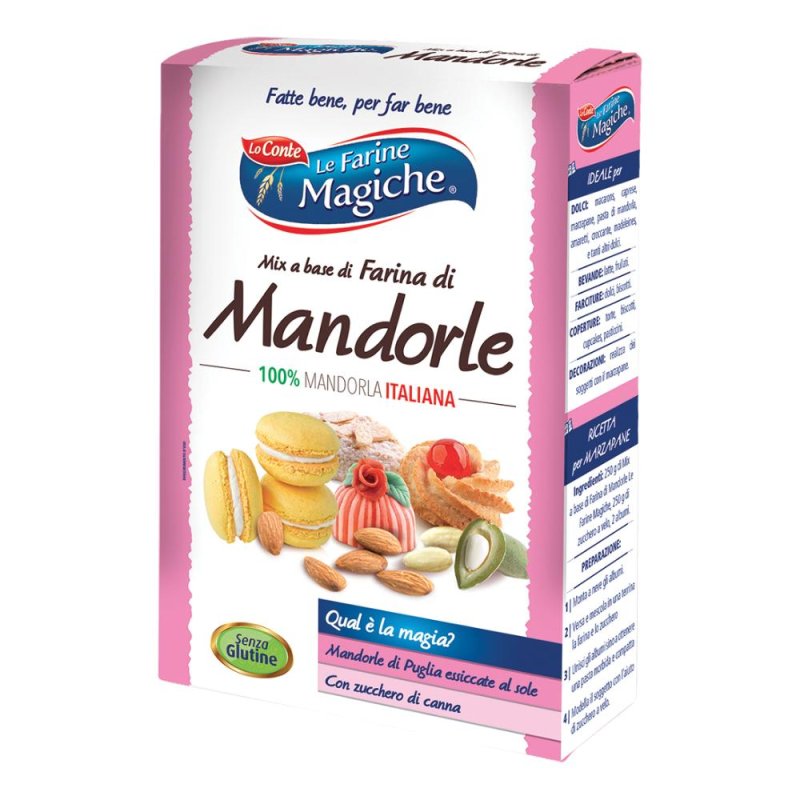 Ipafood Alimenti senza Glutine Impasti e Farine Farina di Mandorle 250 g