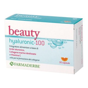 Farmaderbe Beauty Hyaluronic 100 3 Blister Da 10 Capsule