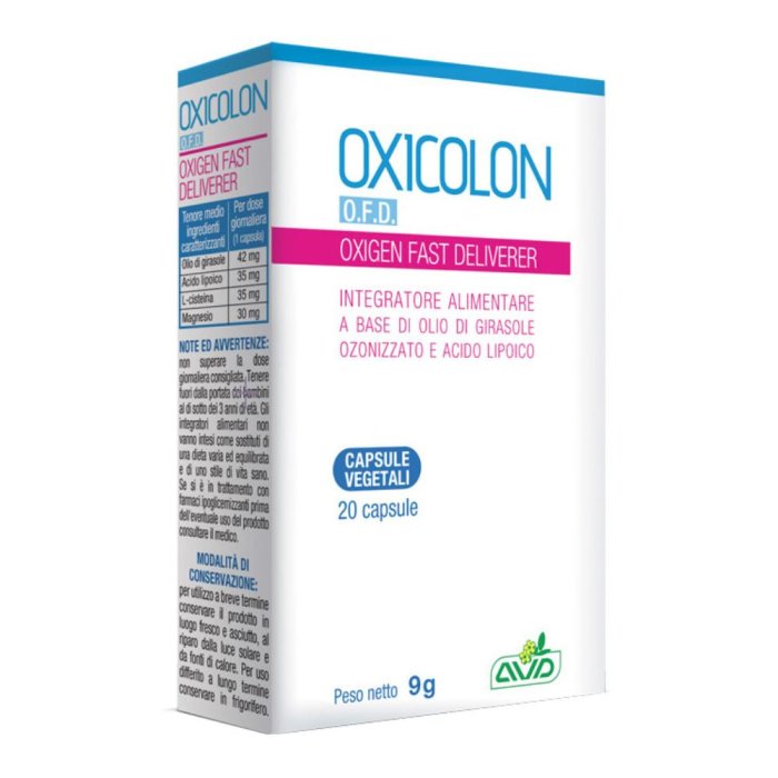 AVD Reform Remediozon - Oxicolon OFD Integratore Alimentare 20 Capsule
