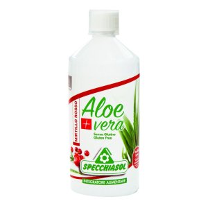 Specchiasol Succo Aloe Vera + Mirtillo Rosso 1000 Ml