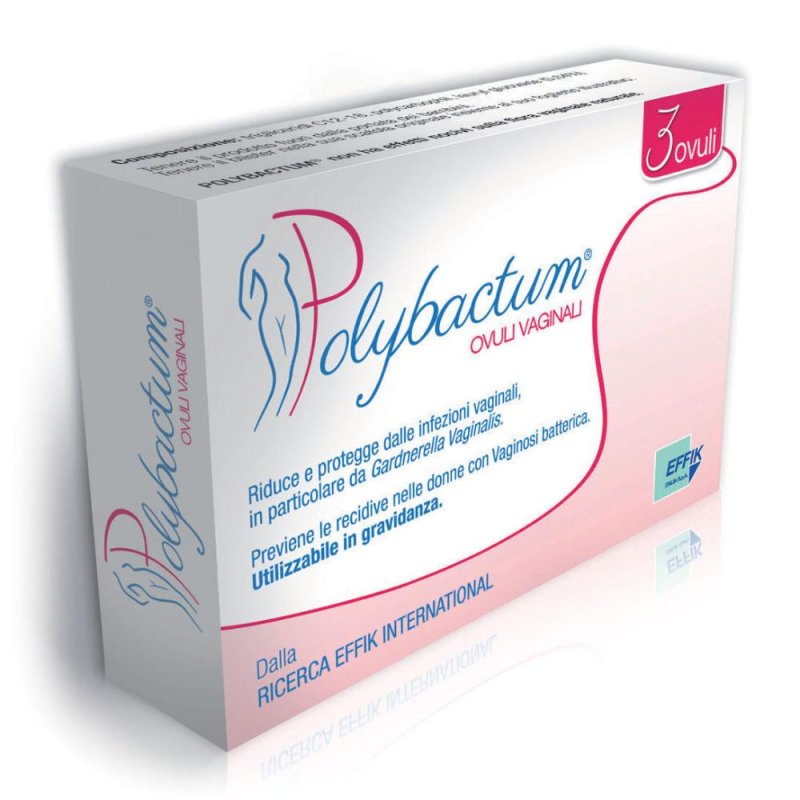 Effik Polybactum Ovuli Vaginali 9 Pezzi Effik Polybactum Ovuli Vaginali 9 Pezzi