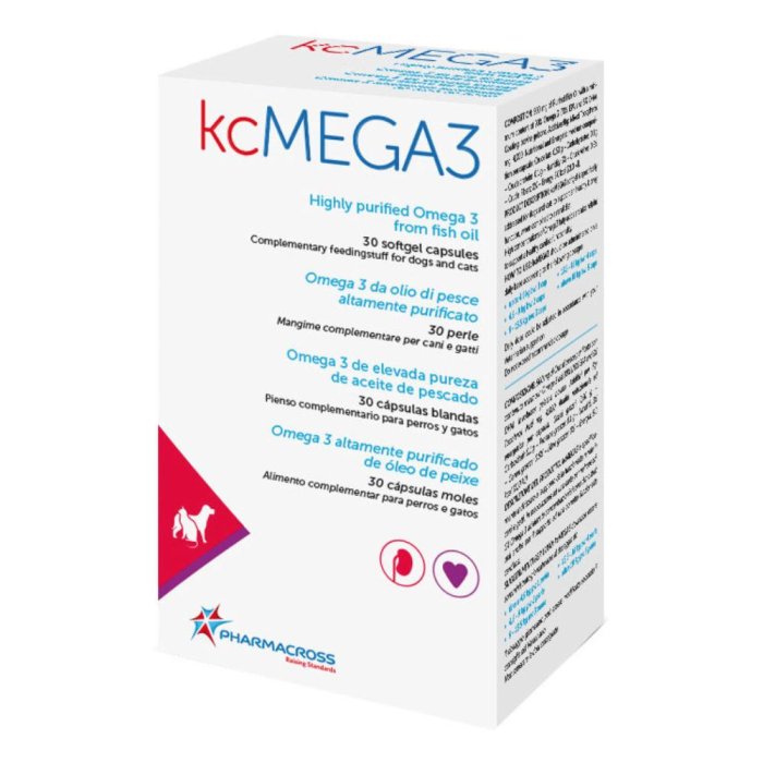 Pharmacross Co Ltd Kcmega3 Omega3 Da Olio Di Pesce 30 Perle