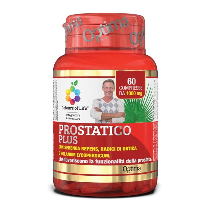 Prostatico Plus Colours 60 compresse integratore per il benessere della prostata