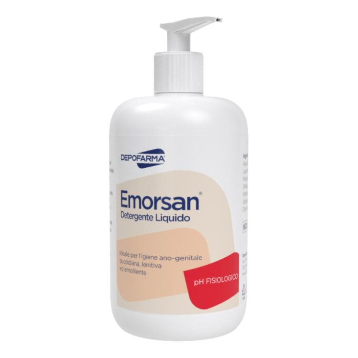 Emorsan Detergente Liquido - Igiene Ano-Genitale Delicata (500 ml)