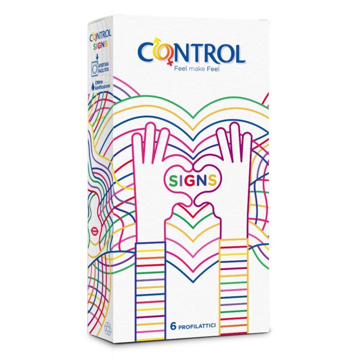 Artsana Profilattico Control Signs 6 Pezzi
