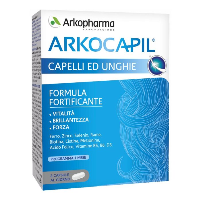 Arkofarm Arkocapil Pack 2 Confezioni Da 60 Capsule 52 G