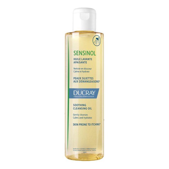 Ducray  Pelle Sensibile Sensinol Olio Detergente Corpo Lenitivo 200 ml