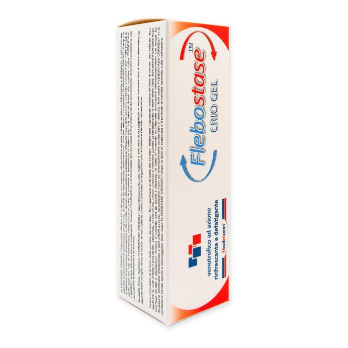 Flebostase Criogel 50 ml Gel Gambe Leggere Defaticante Rinfrescante per Microcircolo e Vene