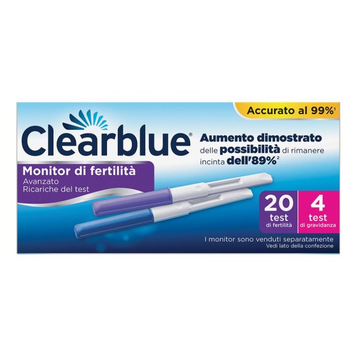 Clearblue Advanced Test di Ricambio per Monitor di Fertilità