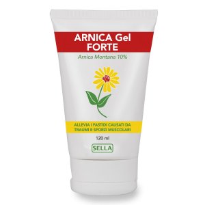 Sella Arnica 10% Forte Gel Sollievo Da Traumi E Sforzi Muscolari 120 ml