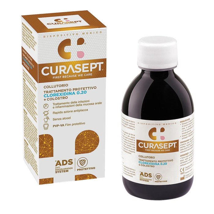 Curasept ADS Collutorio 0,20% Trattamento Immunoprotettivo 200 ml