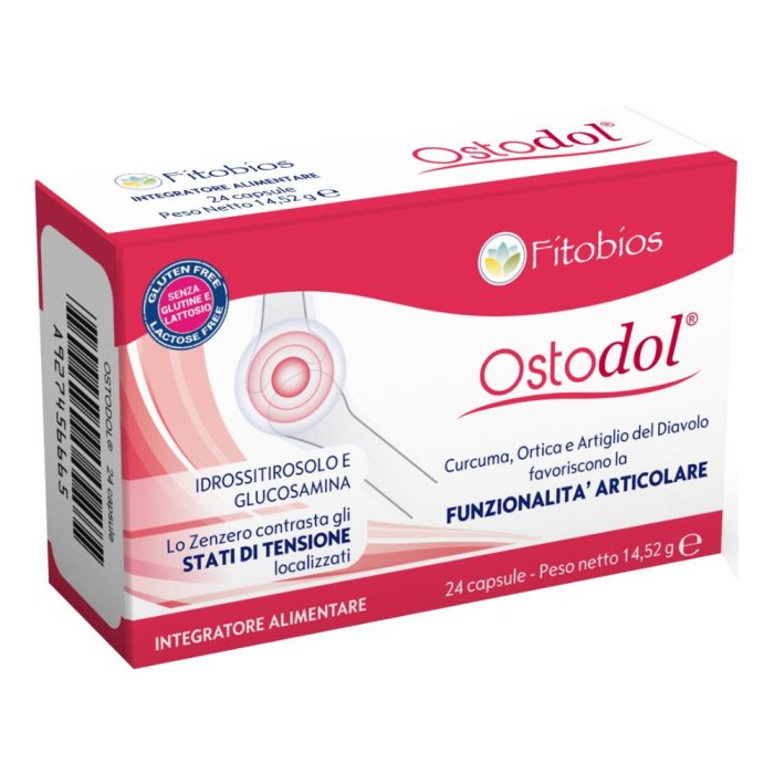 Ostodol Fitobios 24 Capsule Integratore Naturale per Ossa e Articolazioni