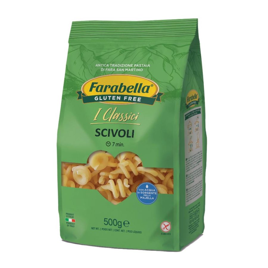 FARABELLA Pasta Scivoli 500g FARABELLA Pasta Scivoli 500g