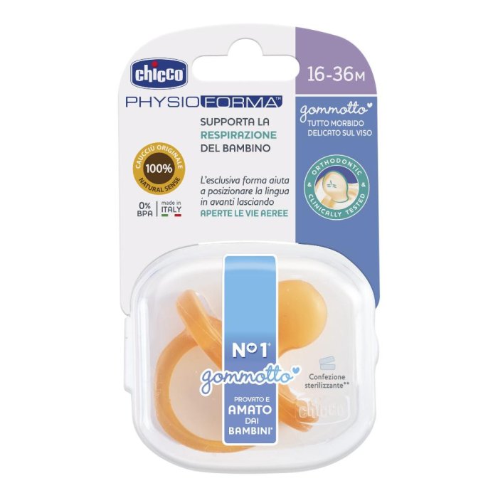 Chicco Physio Soft Gommotto in Caucciu'
