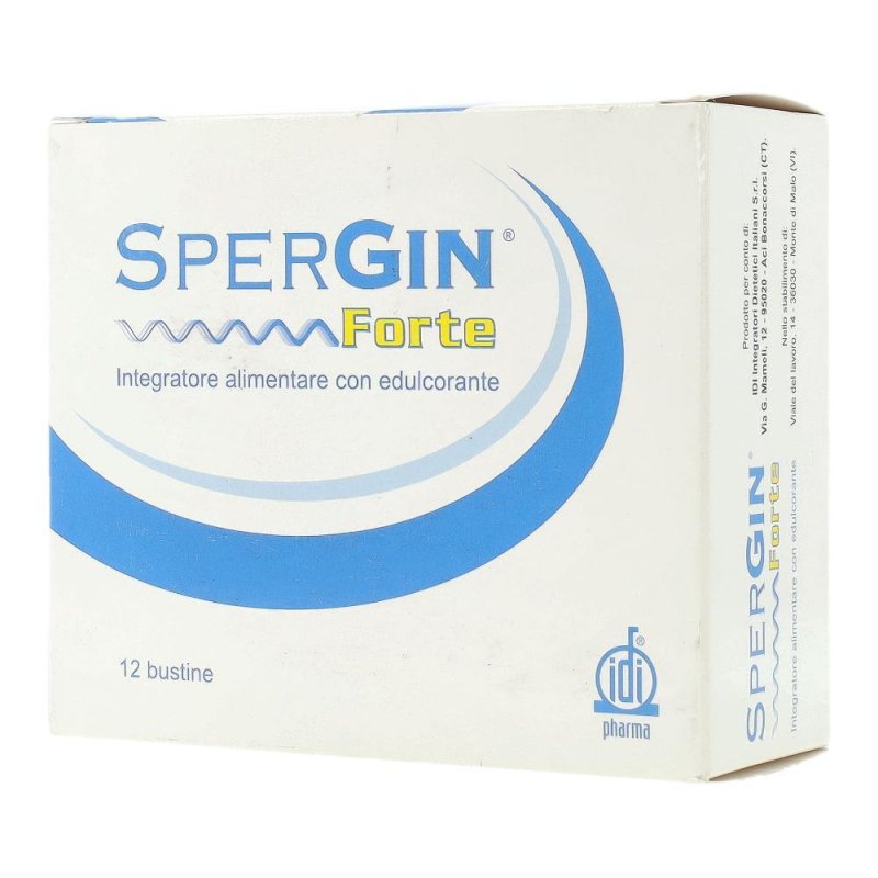 IDI SperGin Forte Integratore  Benessere ed Energia 12 Bustine