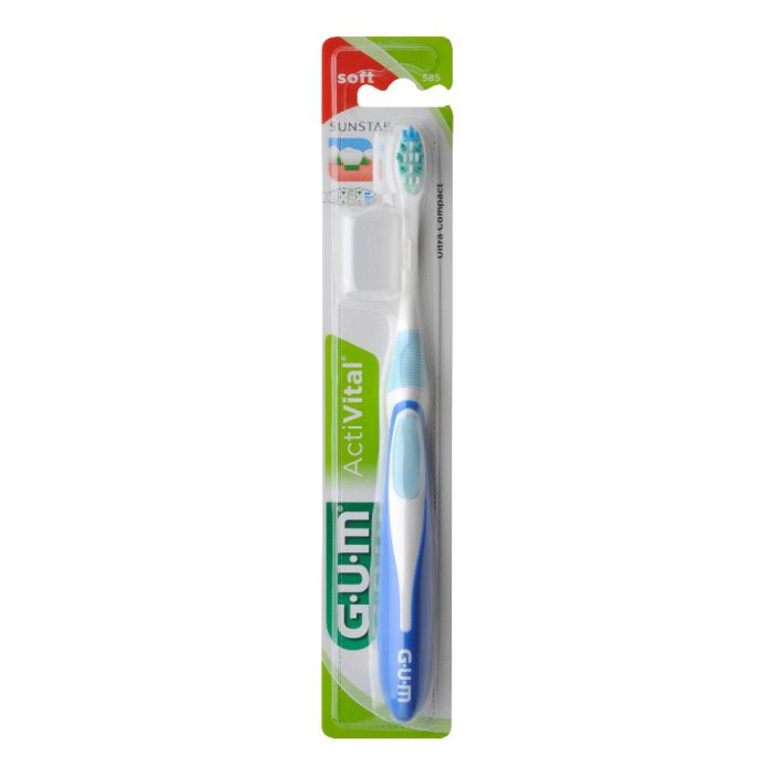 GUM  Igiene Dentale Quotidiana Activital 585 Piccolo Spazzolino Morbido