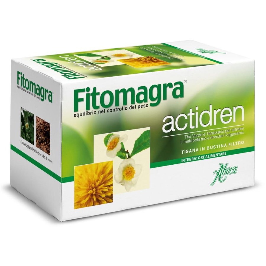 Aboca Fitomagra Actidren Tisana Integratore Alimentare 20 Filtri Aboca Fitomagra Actidren Tisana Integratore Alimentare 20 Filtri
