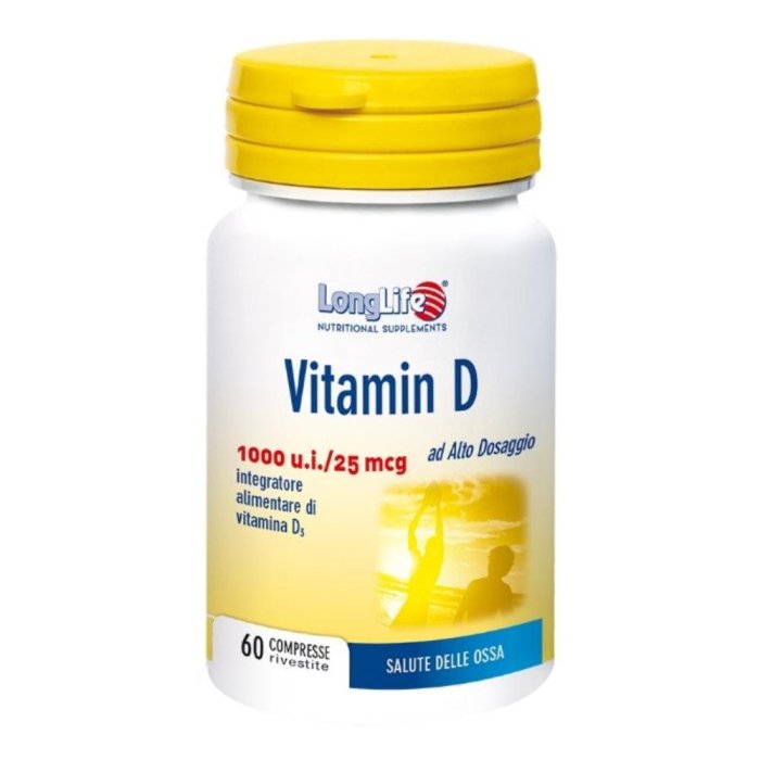 Phoenix  - Longlife Longlife Vitamina D3 1000ui 60 Compresse