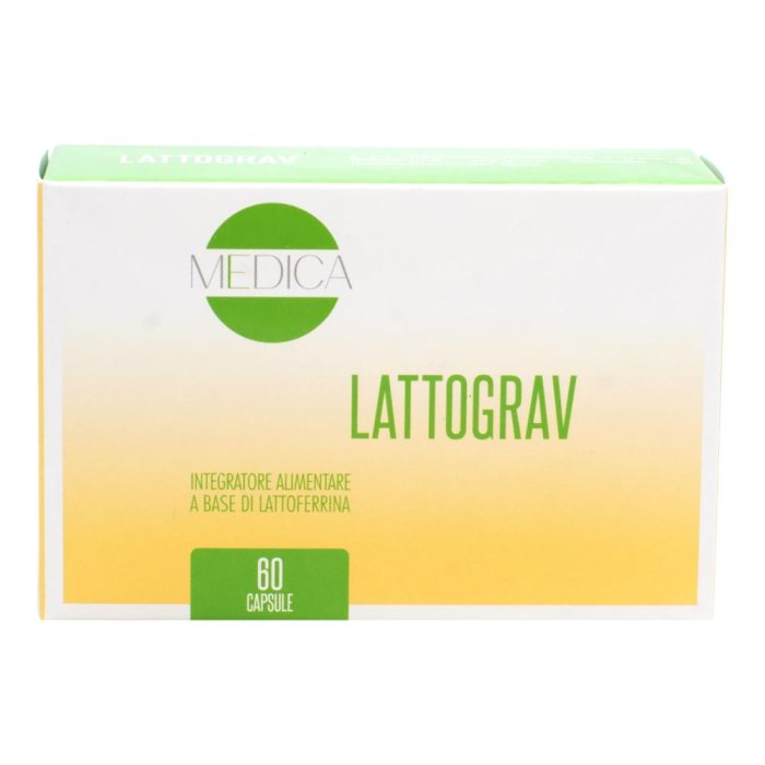 Medica Sas Lattograv Integratore Alimentare 60 Capsule 25,58 Grammi*