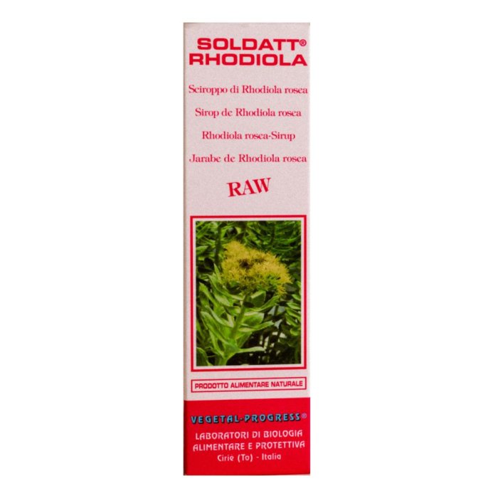 Soldatt Rhodiola 60 ml - integratore liquido a base di rhodiola adattogena