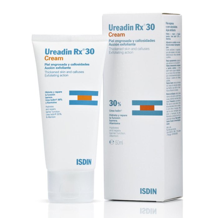 Ureadin RX 30 crema idratante 50 ml - crema riepitelizzante per pelle secca e squamosa
