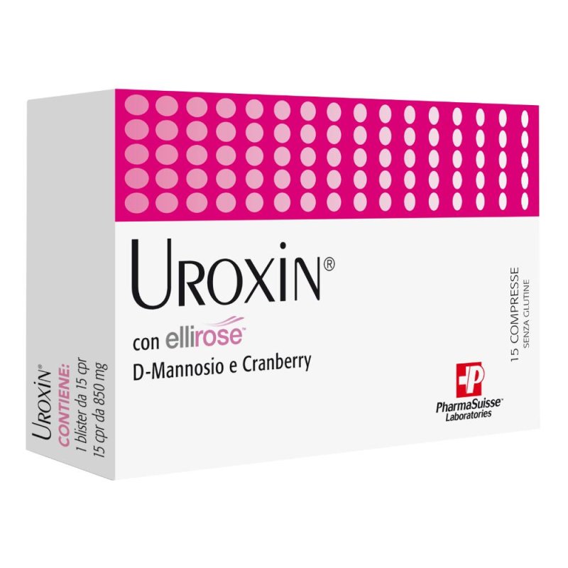 Pharmasuisse Laboratories Integratore Alimentare Uroxin 15 Compresse