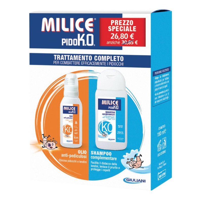 Bioscalin  Anti-Pediculosi Neo PidoK.O. Disinfestante Shampoo + Olio