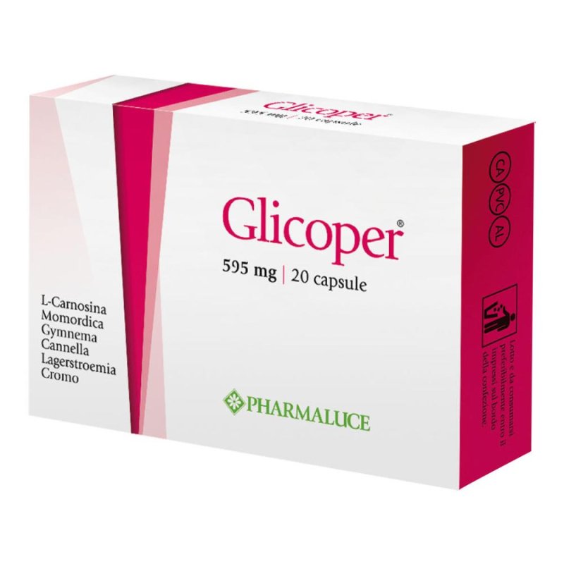 Pharmaluce Glicoper 20 Capsule Pharmaluce Glicoper 20 Capsule