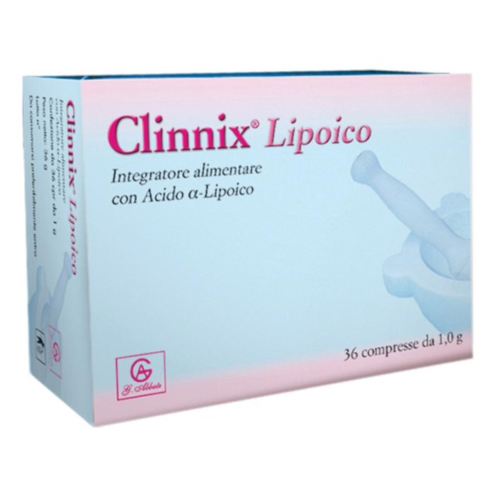 Abbate Gualtiero Clinnix Lipoico 36 Compresse