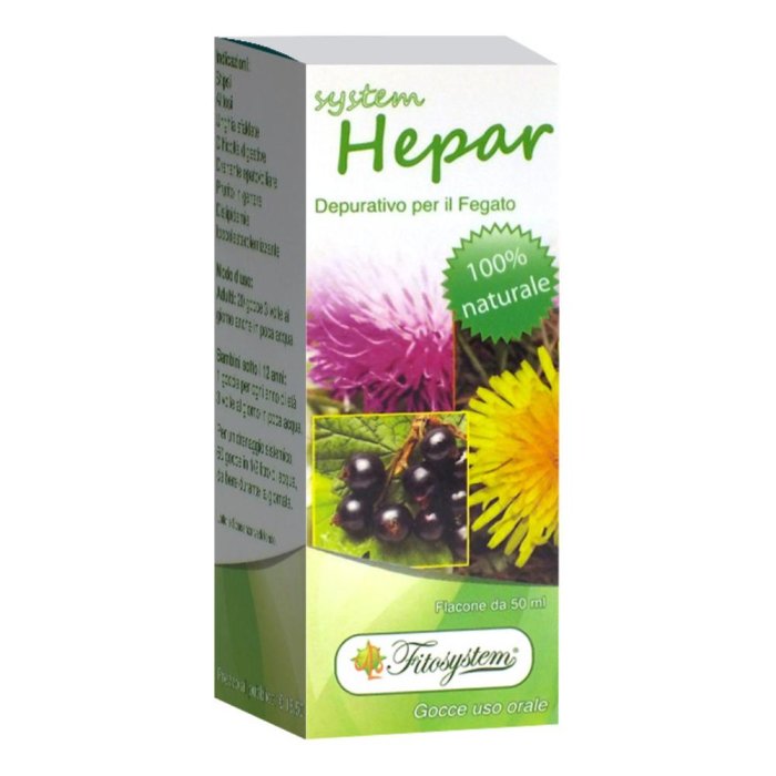 Fitosystem Snc System Hepar 50 Ml