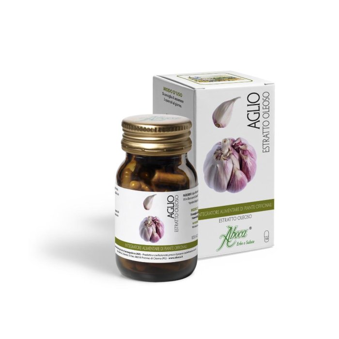 Aboca  Aglio Estratto Oleoso  Integratore Alimentare 50 Opercoli