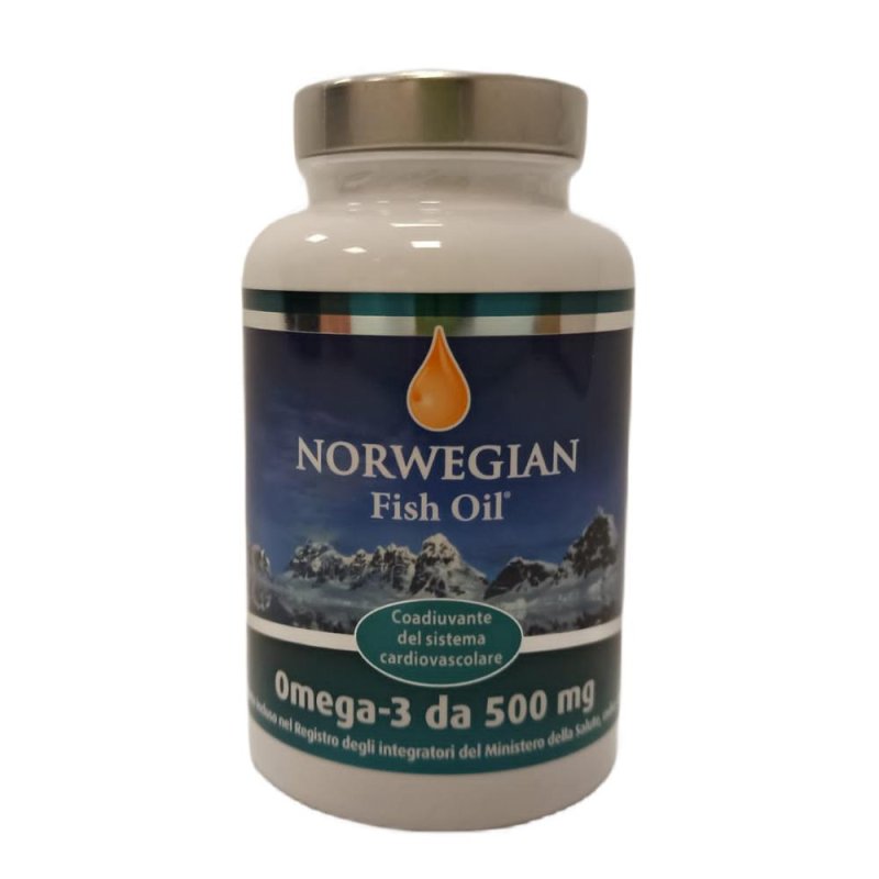 Norwegian Fish Oil As Omega 3 Integratore Alimentare 180 Capsule