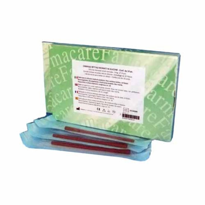 Farmacare Cannula Rettale Neonati In Silicone 4mm