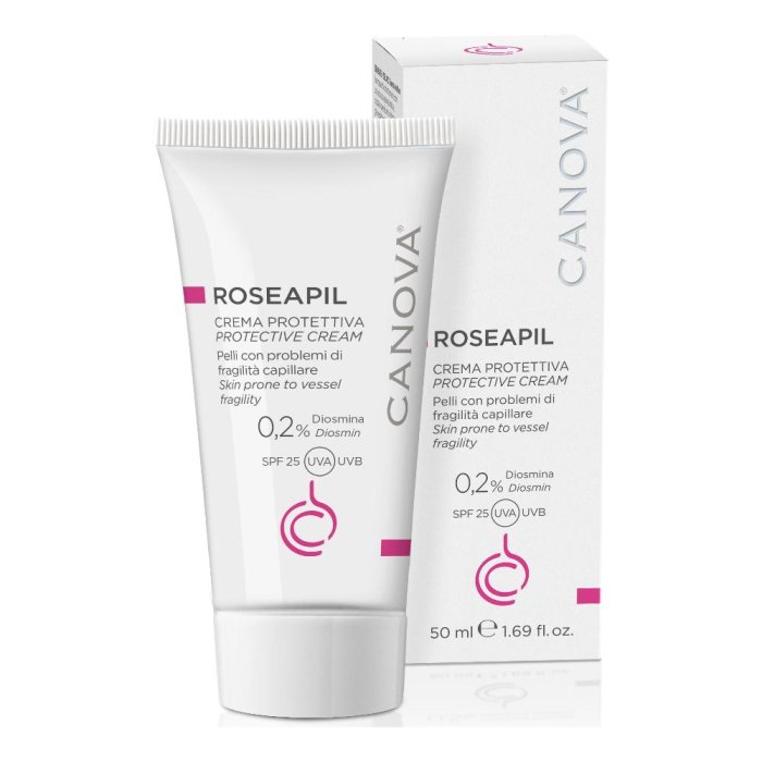 Canova Roseapil Crema Viso Cuoperose E Rosacea 50 ml