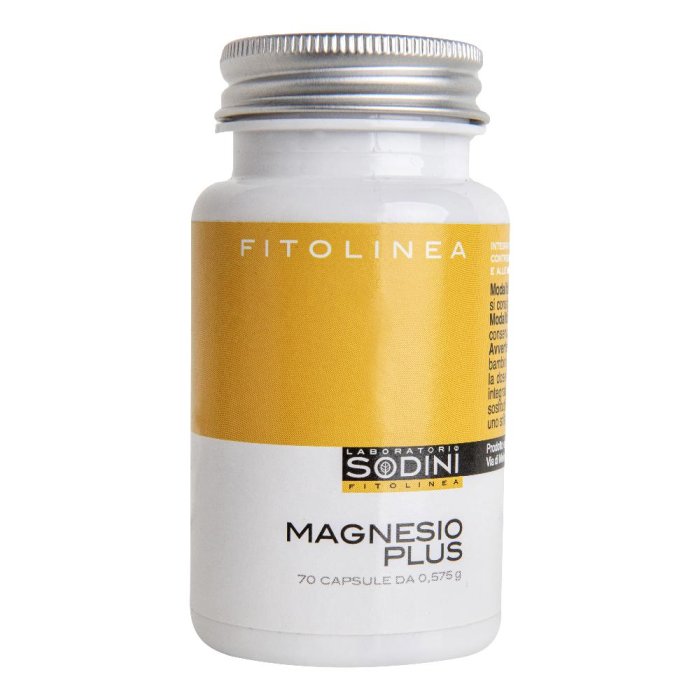 Magnesio Plus Integratore 70 Capsule ad Alto Assorbimento per Ridurre Stanchezza e Sostenere la Funzione Muscolare