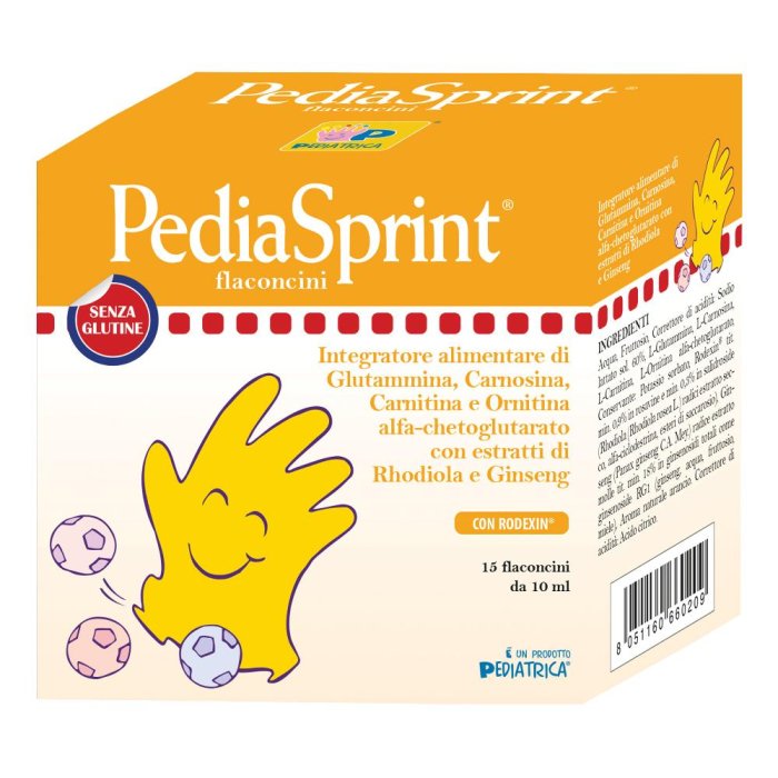 Pediatrica Pediasprint 15 Flaconcini 10 Ml