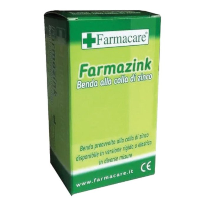 Farmacare Farmazink Benda alla colla di Zinco 10cm x 5m