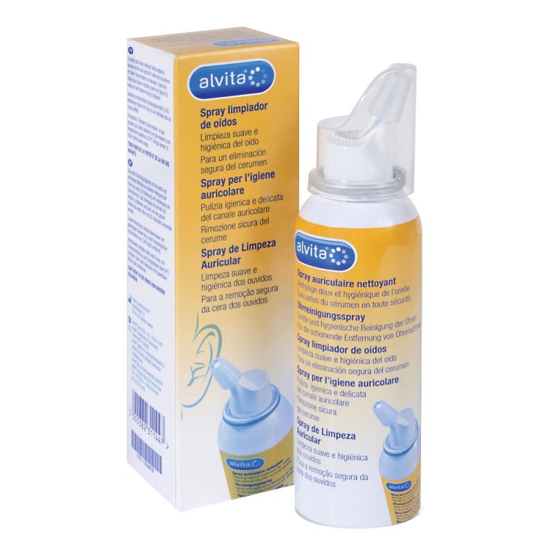 Alvita Spray Auricolare Acqua Di Mare Isotonica 100 ml