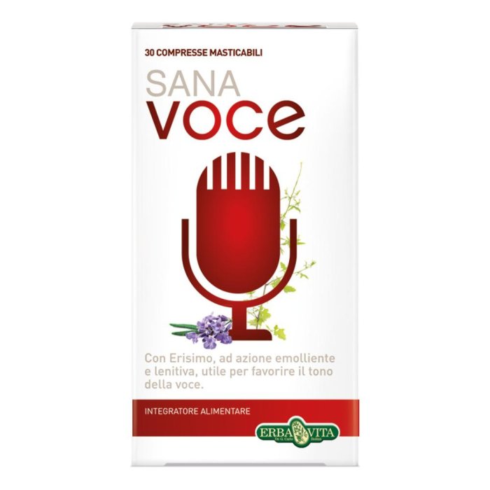 Erba Vita Sana Voce Integratore Alimentare 30 Tavolette