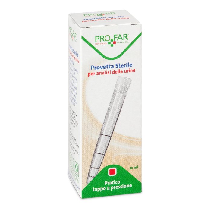 Profar Provetta Sterile per analisi delle Urine 10 ml