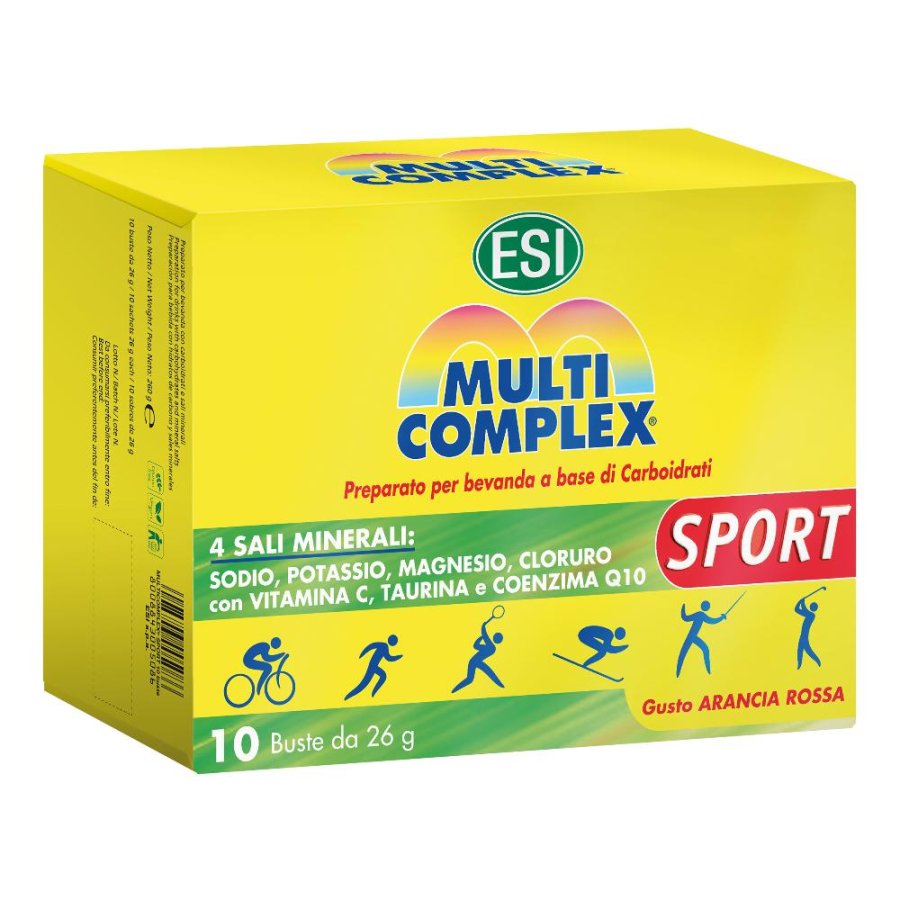 Esi Vitamine e Minerali Multicomplex Sport Integratore 10 Buste Esi Vitamine e Minerali Multicomplex Sport Integratore 10 Buste