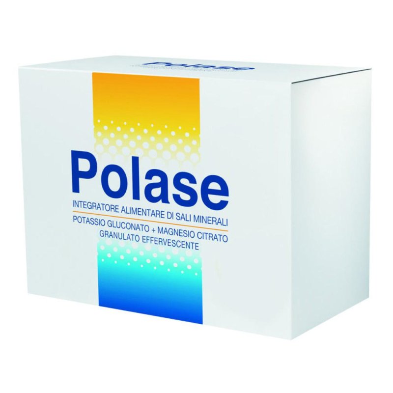 Polase Sali Minerali Integratore Alimentare Granulato 24 Bustine Arancia