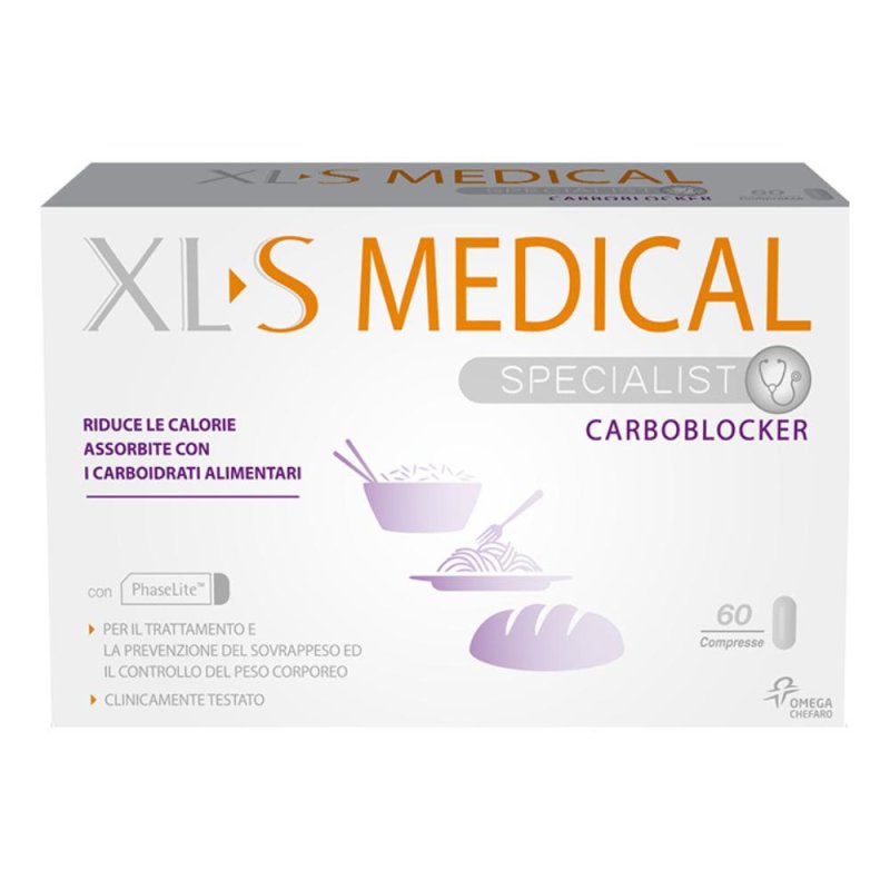 XLS Medical CarboBlocker Integratore Alimentare 60 Compresse